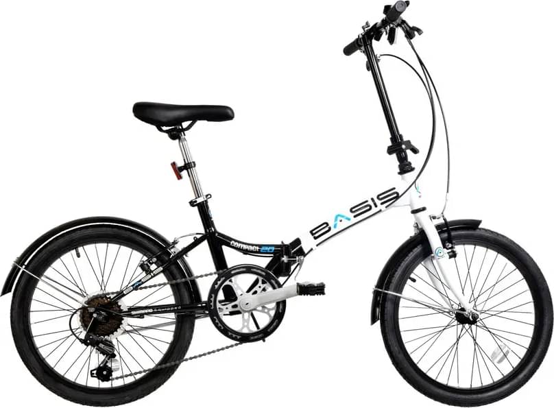 Image of BASIS Compact 20"" Folding Commuter Bicycle