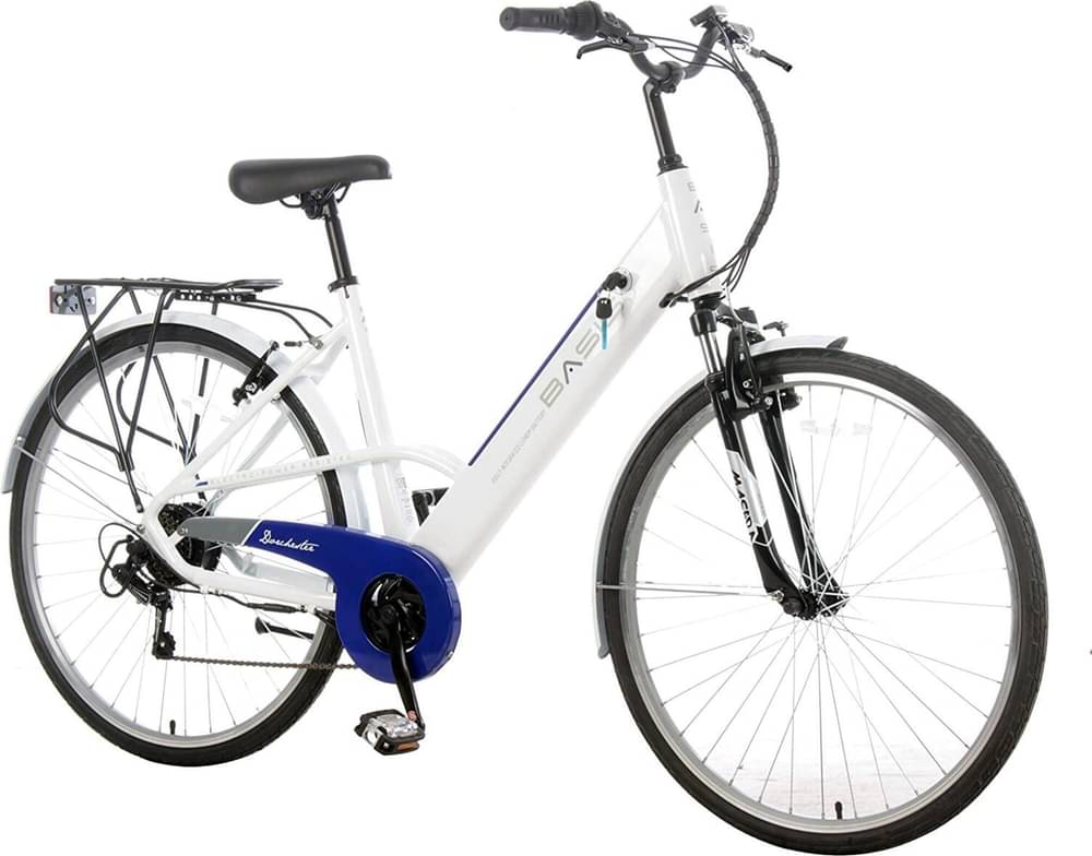Image of BASIS Dorchester Step Through Integrated Electric City Bike - 7.8Ah