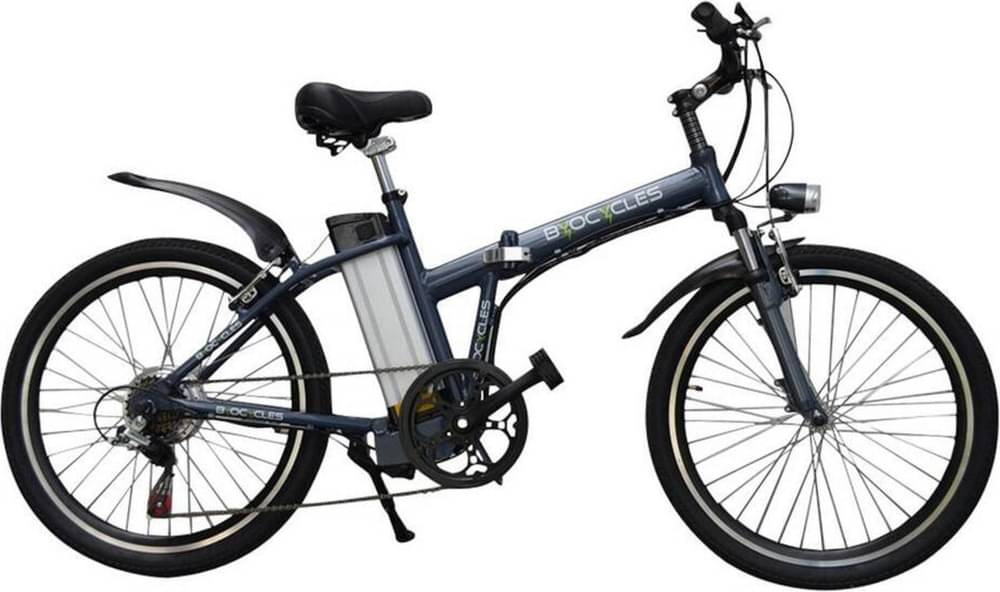 Image of BYOCYCLES Boxer 24"" Electric Folding Mountian Bike 10Ah