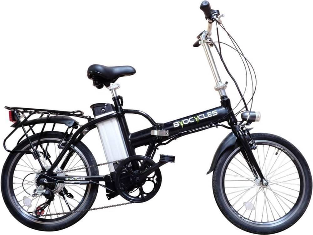 Image of BYOCYCLES City Speed 20"" Folding Electric Bike 13Ah