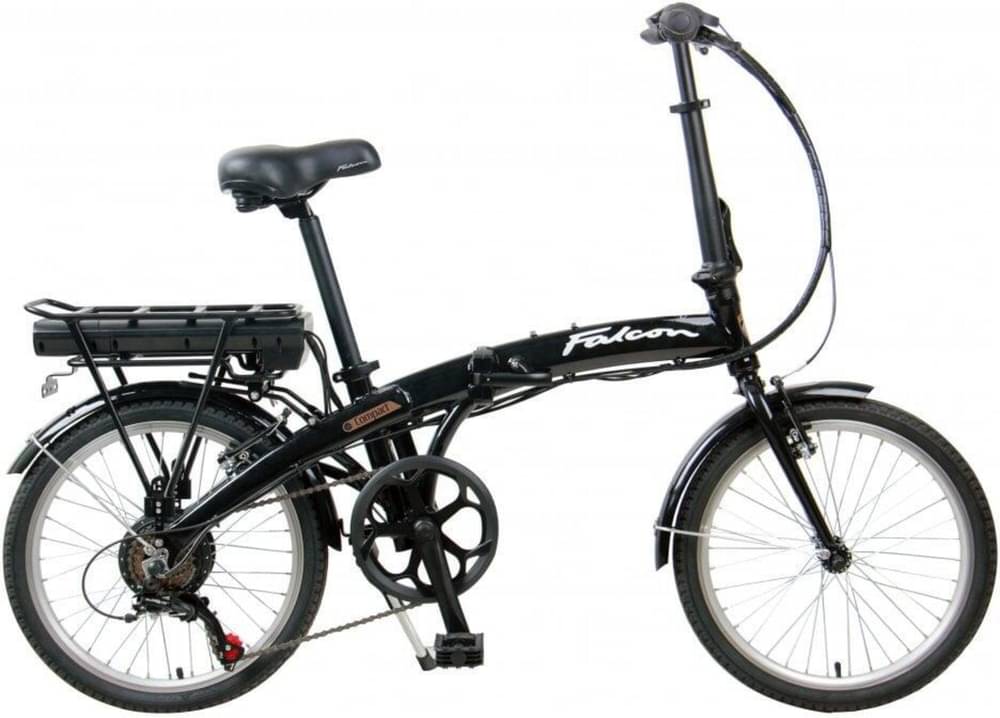 Image of FALCON Compact 20"" Folding Commuter Electric Bike, 10Ah - Gloss