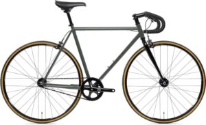 State Bicycle Co. Army Green - 4130 Single Speed Bike