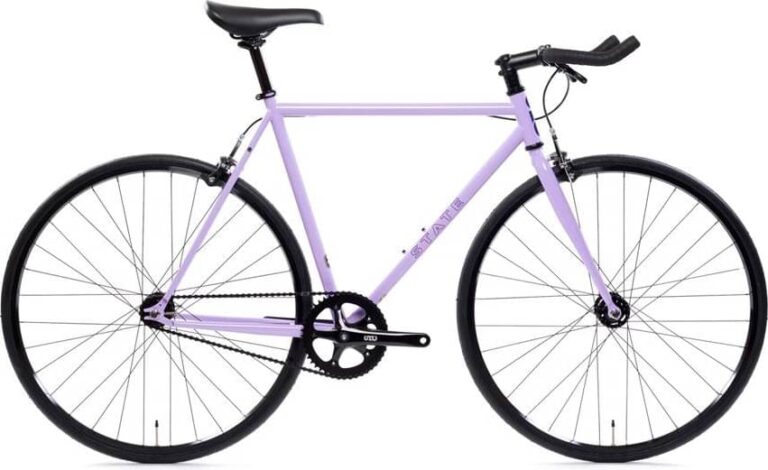 State Bicycle Co. Perplexing Purple - 4130 Fixed Gear / Single Speed Bike