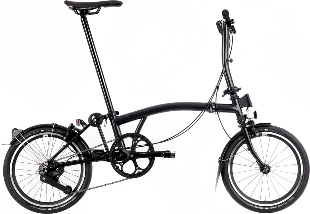 Image of Brompton P Line Urban Folding Bike - Low
