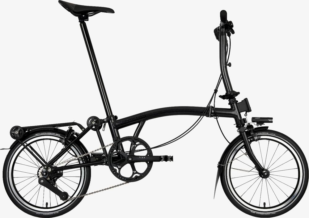 Image of Brompton P Line Urban with Roller Frame