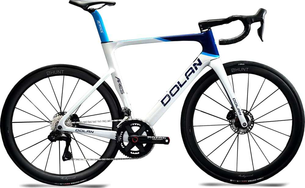 Image of Dolan Ares AT85 Replica Team Road Bike - Shimano-12s-105 R7170 Di2