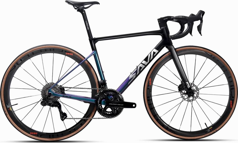 Image of SAVA Electronic Shifting Full Carbon Road Bike Dura Ace Di2 24 Speed