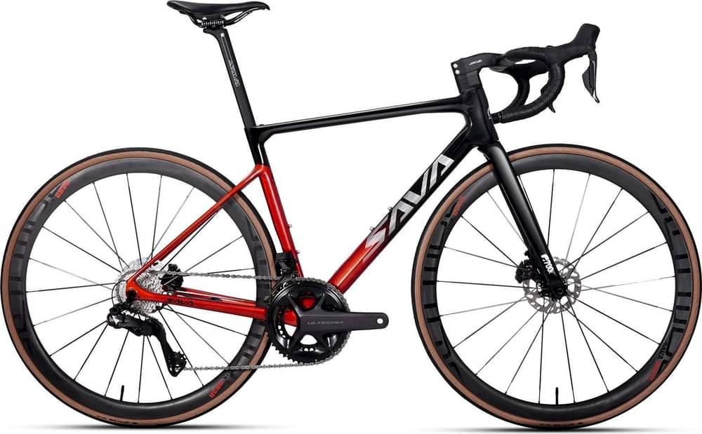 Image of SAVA Electronic Shifting Full Carbon Road Bike With SHIMANO Di2 R8170 24 Speed