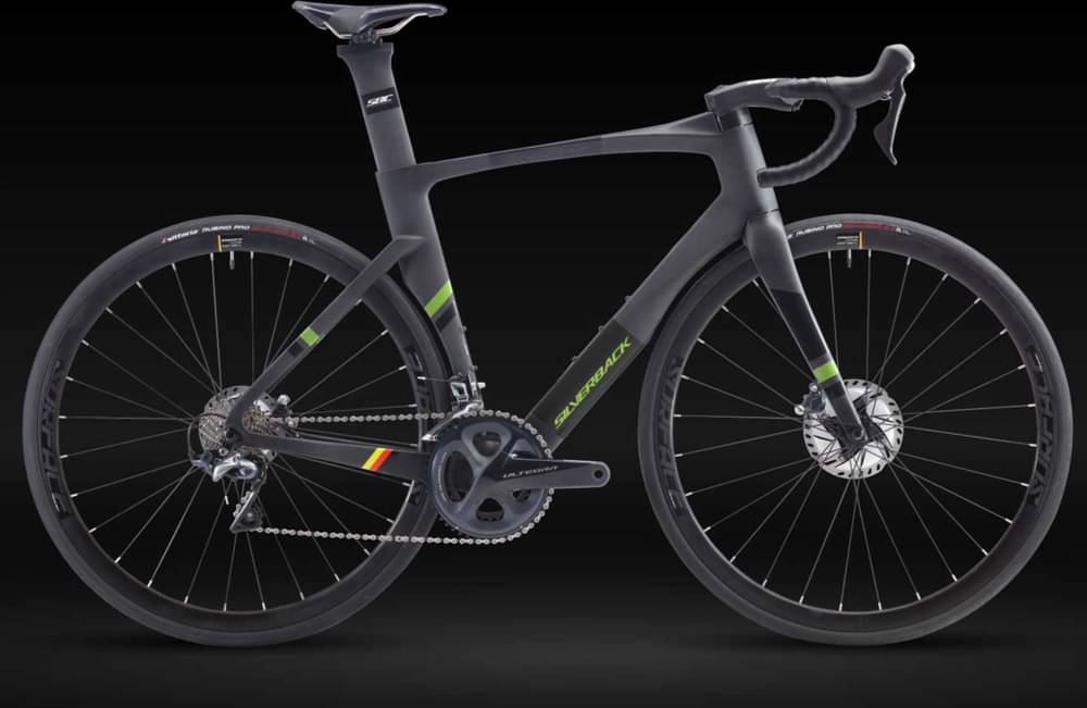 Image of Silverback Scarosso Ultegra R8000 with Surface Carbon wheels