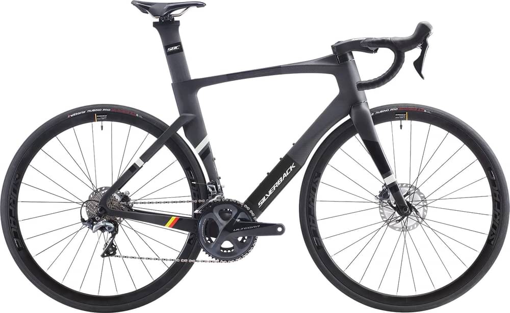 Image of Silverback Scarosso Ultegra with Surface Carbon wheels
