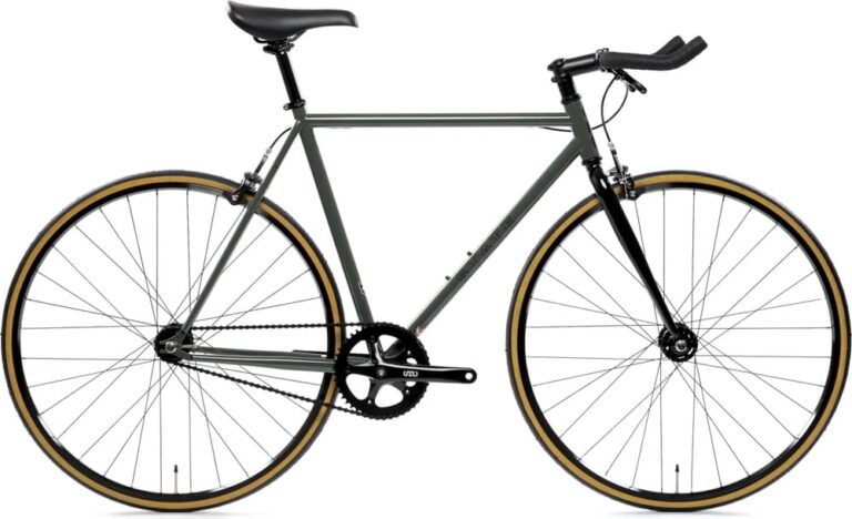 State Bicycle Co. 4130 Army Green Fixed Gear / Single-Speed
