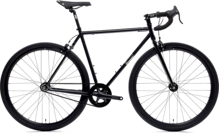 State Bicycle Co. 4130 Matte Black / Mirror Fixed Gear / Single-Speed