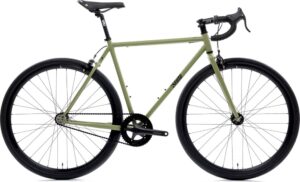 State Bicycle Co. 4130 Matte Olive Fixed Gear / Single-Speed