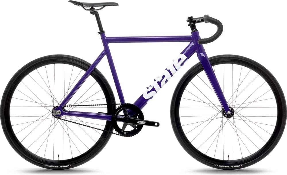 Image of State Bicycle Co. 6061 Black Label v3 Purple / White