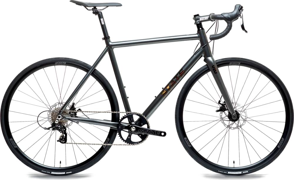 Image of State Bicycle Co. Undefeated Disc Road Graphite / Prism