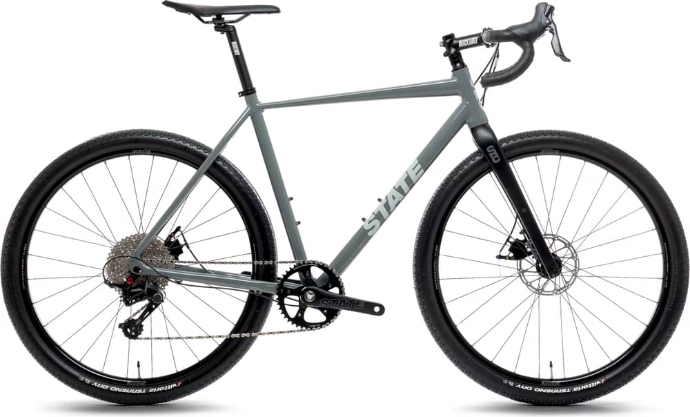 Image of State Bicycle Co. 6061 All-Road Granite Grey 650b